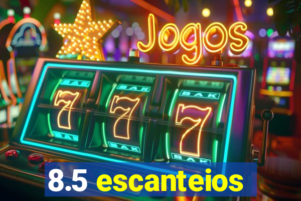 8.5 escanteios